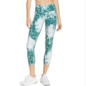 Sweaty Betty Power 7/8 Length Workout Leggings in Marina Tie Dye Sz M